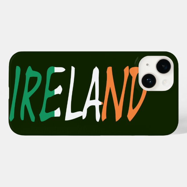 Irland överskattade iriska Flagga (Baksida (horisontell))