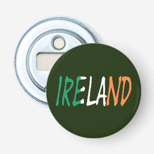 Irland överskattade iriska Flagga Flasköppnare