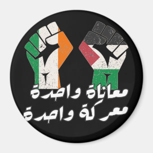 Irland Palestina Solidaritet Magnet