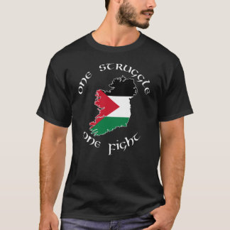 Irland Palestine One Kamle One Fight467 T Shirt