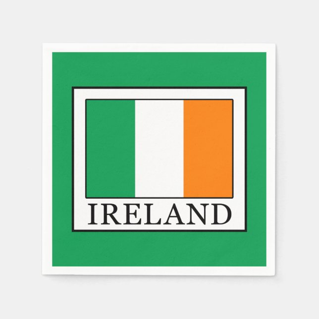 Irland Pappersservett (Framsidan)