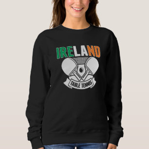Irland Ping Pong Irländska Bordtennis Team Suppo T Shirt