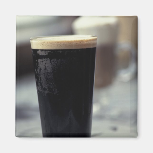 Irland. Pint av stout. Magnet (Framsidan)