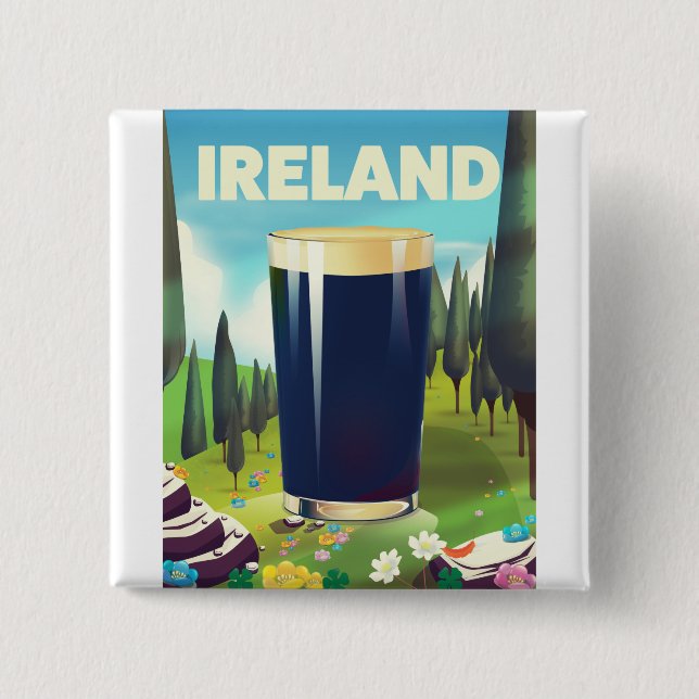Irland Pint Resaaffisch Knapp (Framsida)