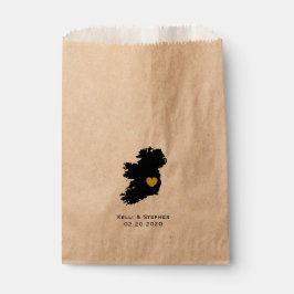 Irland: Posior Treat Sacks, Karta Gift Bags