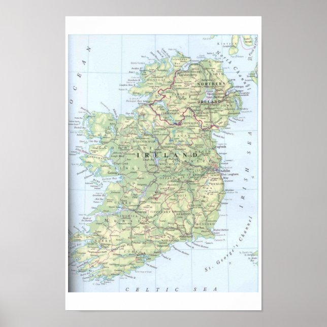 Irland Poster (Framsidan)