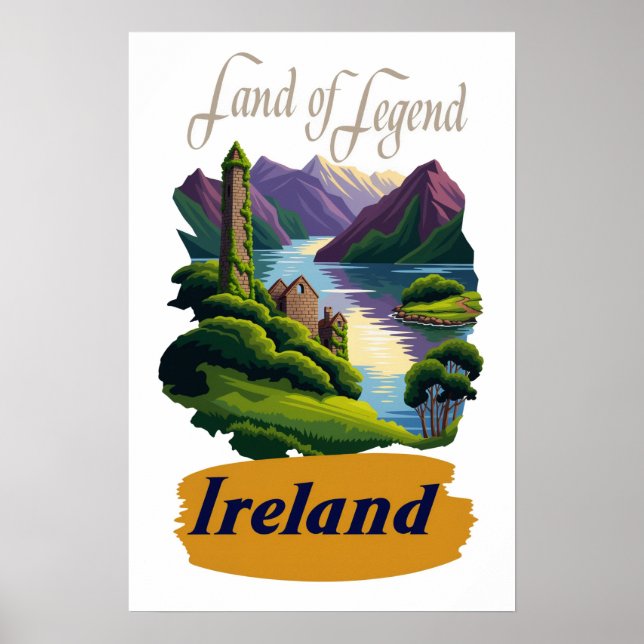 Irland Poster (Framsidan)