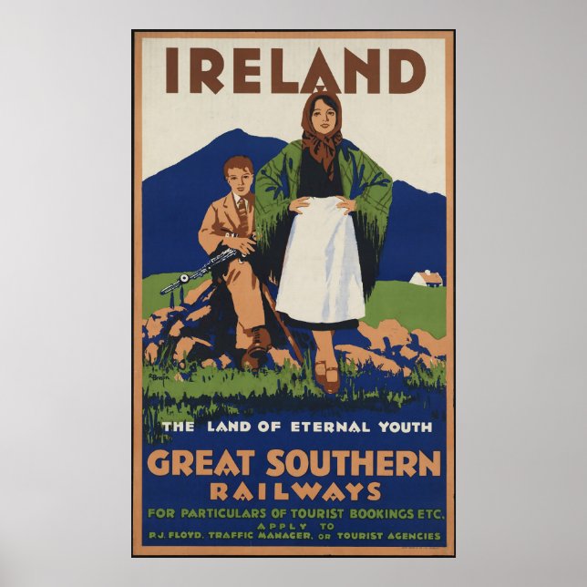 Irland Poster (Framsidan)