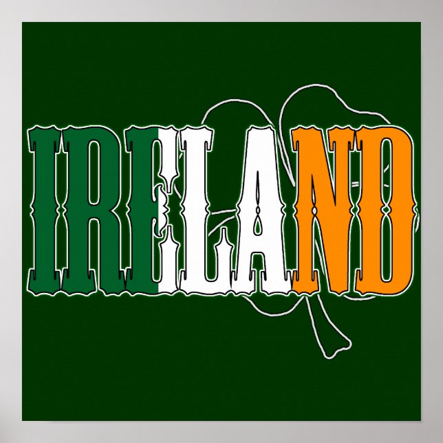 IRLAND POSTER (Framsidan)