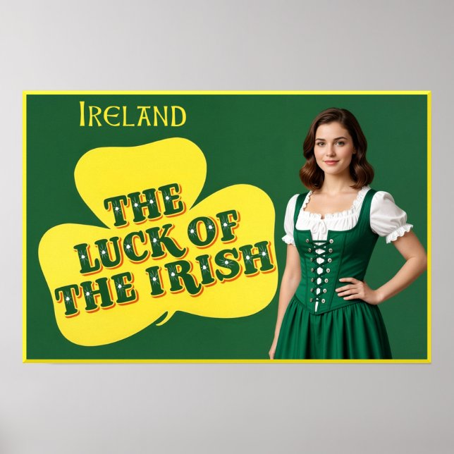 Irland poster  (Framsidan)