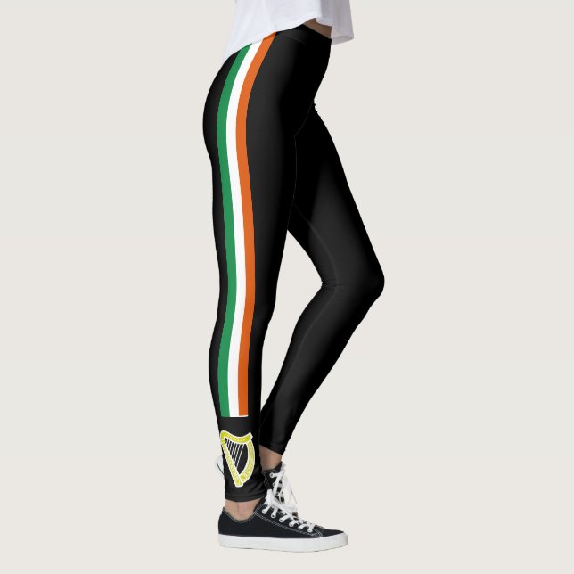 Irland randflagga leggings (Höger)