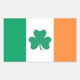 Irland Rektangulärt Klistermärke