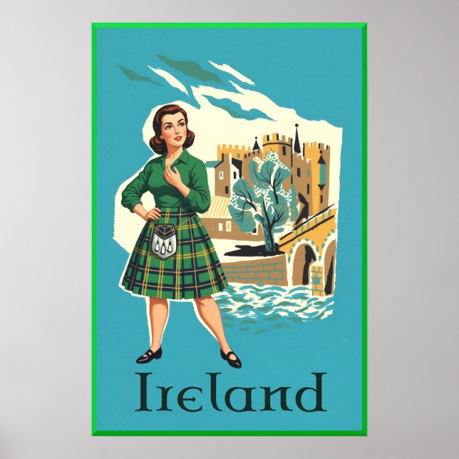 Irland Resa Poster  (Framsidan)