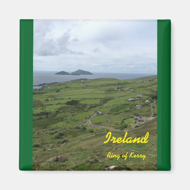 Irland Ring i Kerry Irish Magnet (Framsidan)