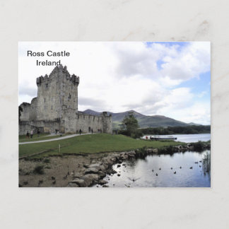 Irland Ross slott, Killarney, Kerry (A) Vykort