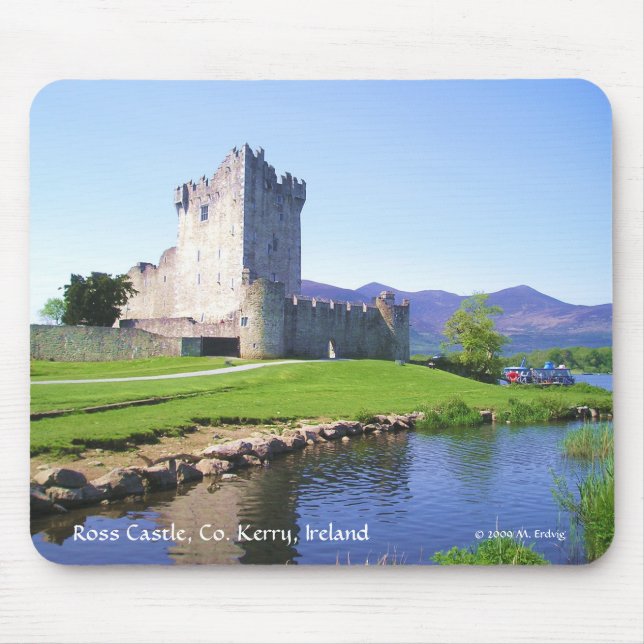 Irland: Ross slott Mousepad Musmatta (Framsidan)
