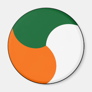 Irland roundel land flagga militärarmé magnet