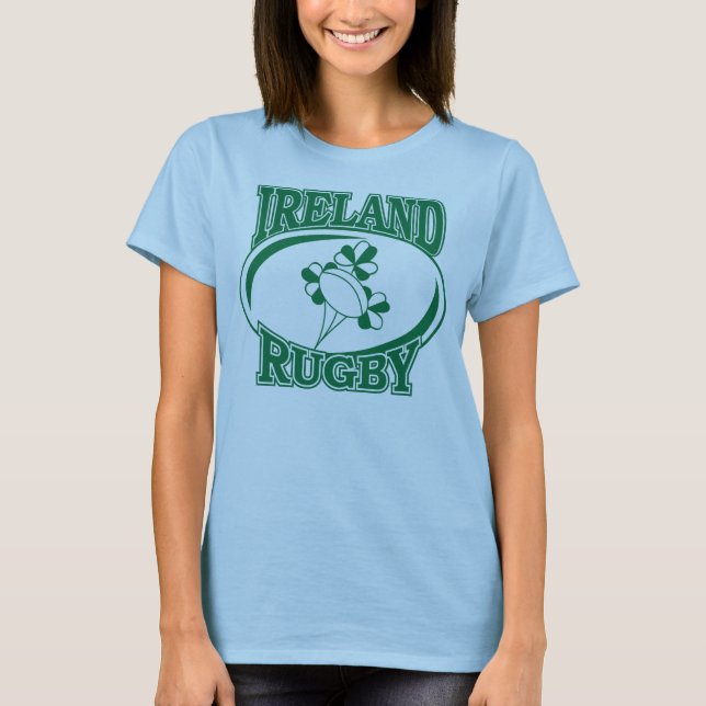 Irland Rugby T-shirt (Framsida)