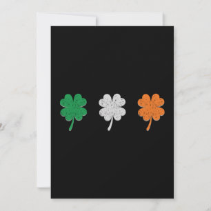 Irland Shamrock Klöver Flagga