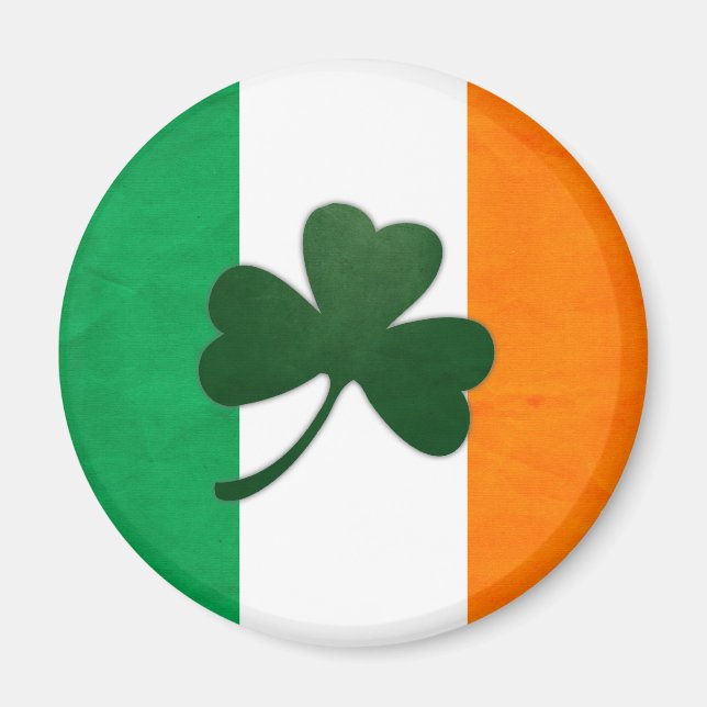 Irland Shamrock Magnet (Framsidan)