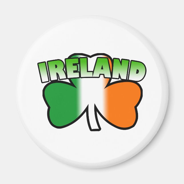 Irland Shamrock Magnet (Framsidan)