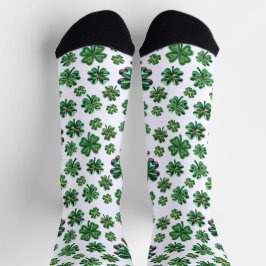 Irland Shamrocks Lucky Strumpor