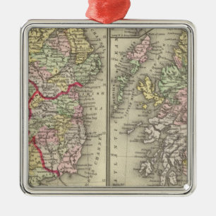 Irland Skottland Julgransprydnad Metall