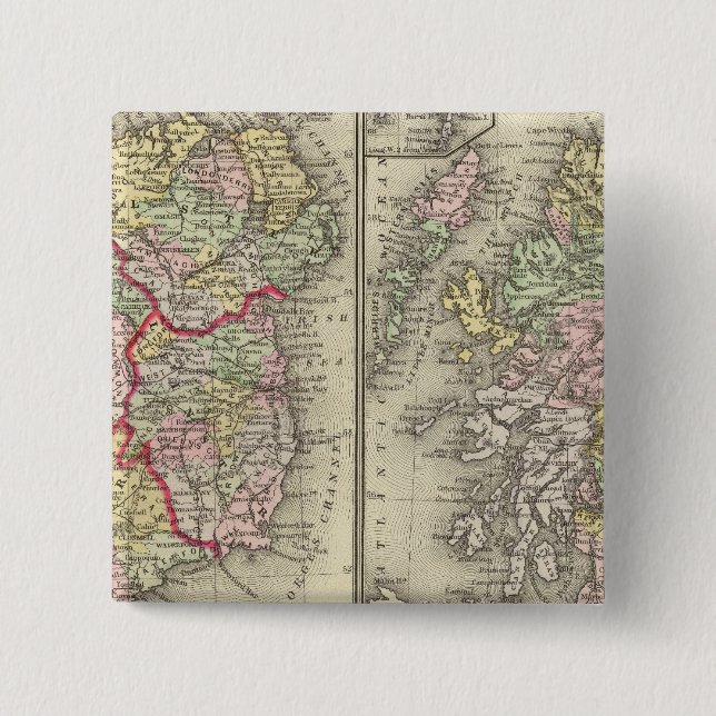 Irland, Skottland Knapp (Framsida)