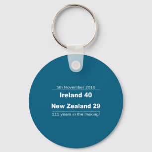 Irland slog Nya Zeelands All Blacks - Irländsk rug Nyckelring