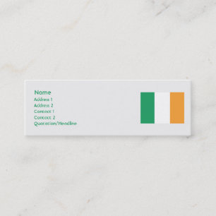 Irland - Smala Mini Visitkort