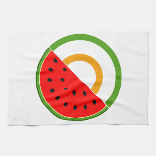 IRLAND STANSER MED PALESTINE - Watermelon Kökshandduk