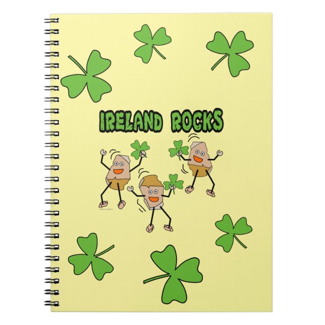 Irland Sten Anteckningsbok (Framsidan)