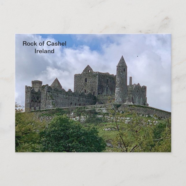 Irland, Sten i Cashel, Co. Tipperary, Irland Vykort (Framsida)