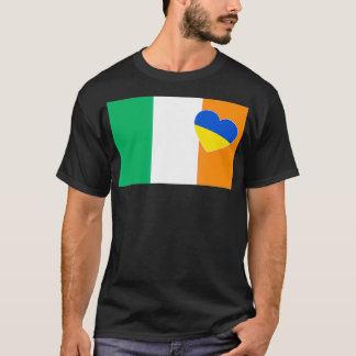 Irland stöder Ukrainas hjärtestativ i Ukraina T Shirt