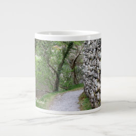 Irland, Stone Wall, County Kork, Photography Jumbo Mugg