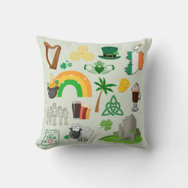 Irland Symboler Kudde
