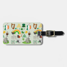 Irland Symbols Bagagebricka
