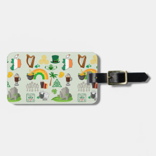 Irland Symbols Bagagebricka