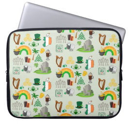 Irland Symbols Laptop Fodral