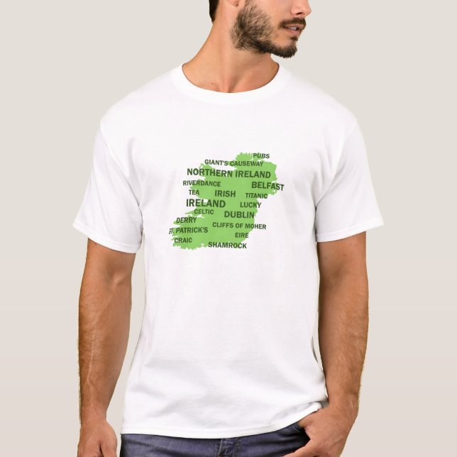 Irland T Shirt (Framsida)