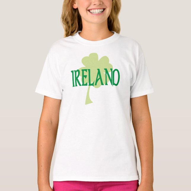 Irland T-tröja Tee (Framsida)