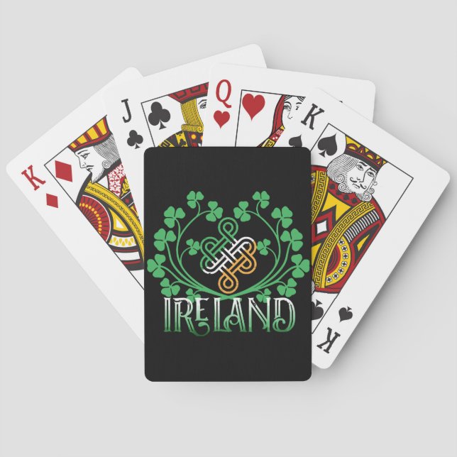 IRLAND TREKLÖVER CASINOKORT (Baksidan)