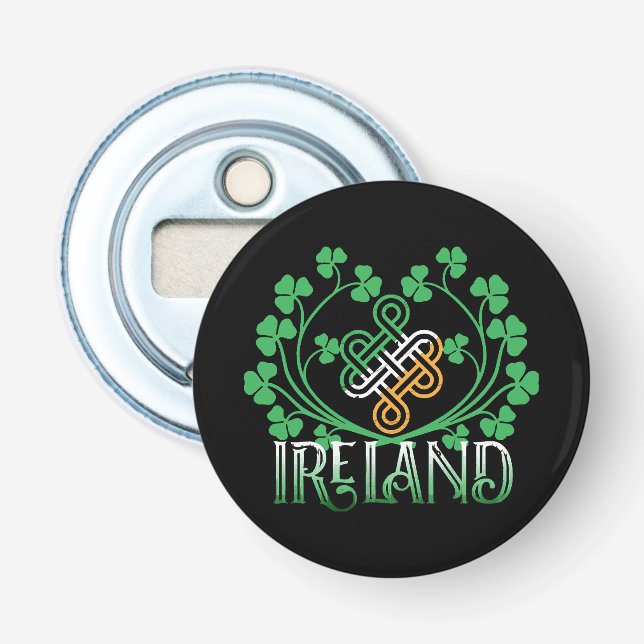 IRLAND TREKLÖVER FLASKÖPPNARE (Framsidan)