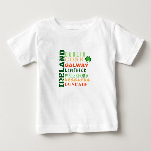 IRLAND TUNNELBANAN ART TEE SHIRT (Framsida)