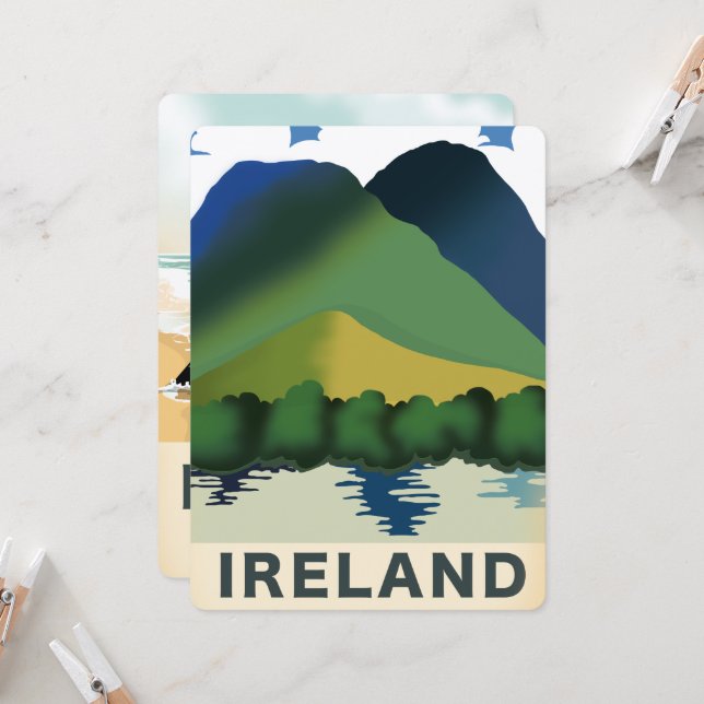 Irland vintage reseplakat (Fram/Back In Situ)