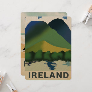 Irland vintage reseplakat