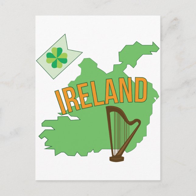 Irland Vykort (Framsida)