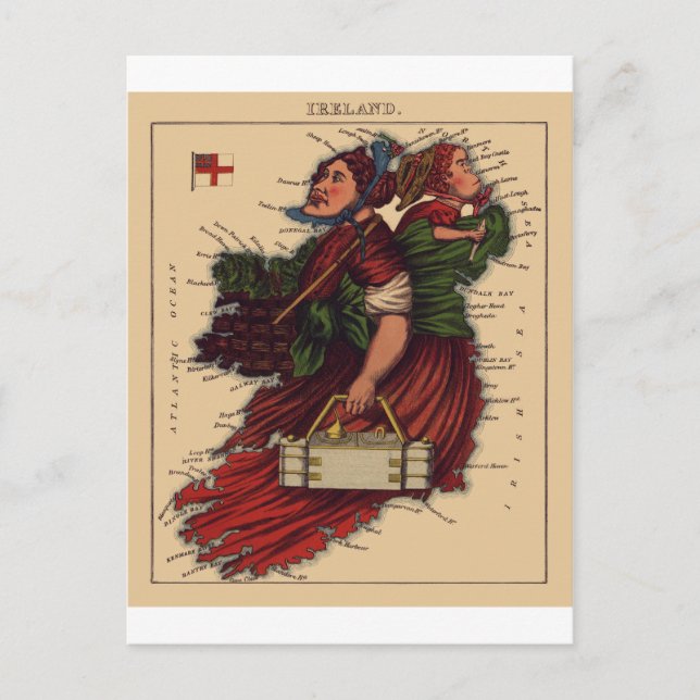 Irland Vykort (Framsida)