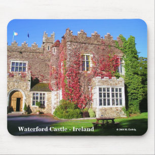 Irland: Waterford slott Mousepad Musmatta