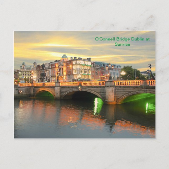 Irländare avbildar för vykort (Framsida)